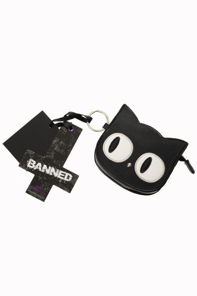 Eye Of The Beholder Coin Purse-Banned-Dark Fashion Clothing