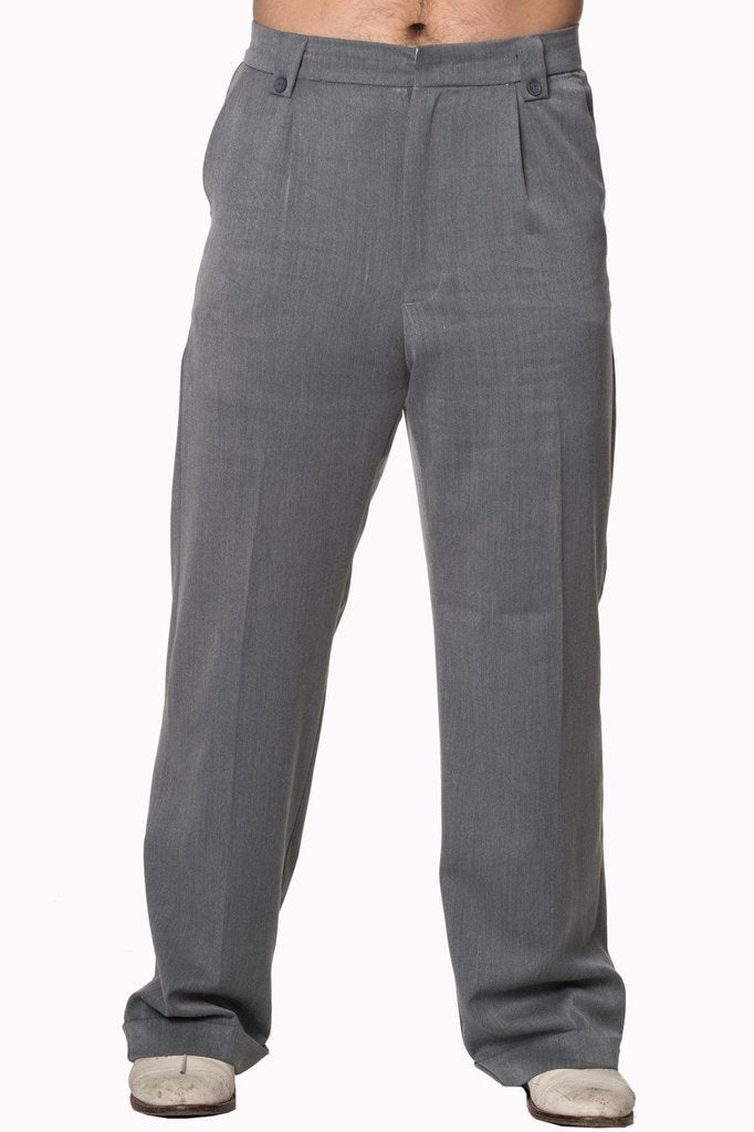 Get In Line Trouser-Banned-Dark Fashion Clothing