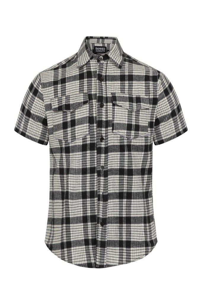 Gothic Shirt - SH1902-Banned-Dark Fashion Clothing