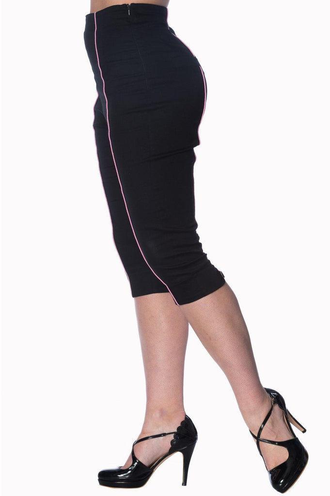 Grease Capri Pant-Banned-Dark Fashion Clothing