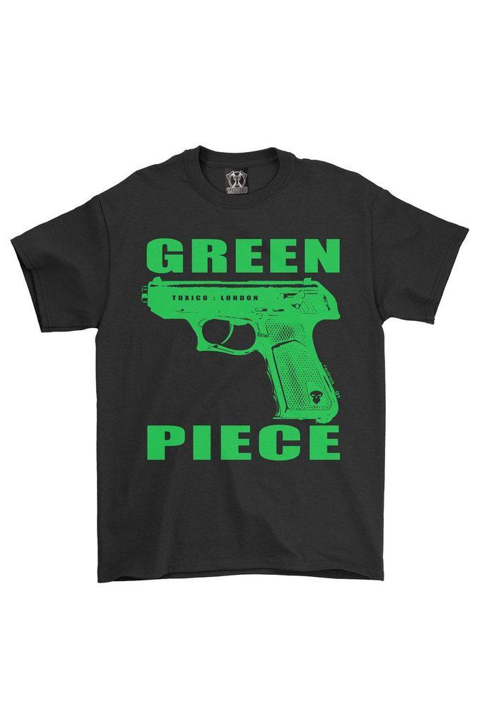 Green Piece Tee-Toxico-Dark Fashion Clothing