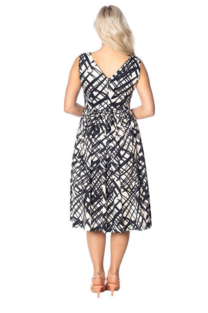 Handsketch Fit & Flare-Banned-Dark Fashion Clothing