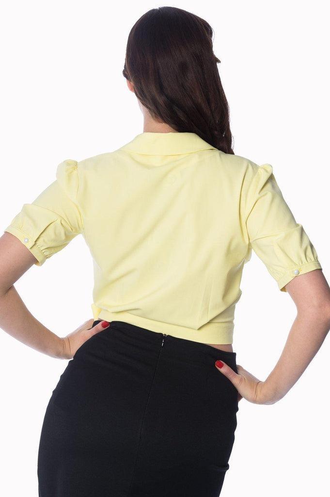 Happy Days Wrap Top-Banned-Dark Fashion Clothing