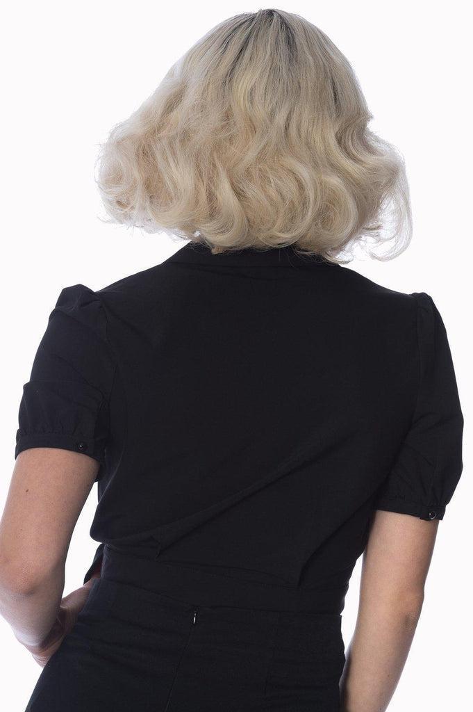 Happy Days Wrap Top-Banned-Dark Fashion Clothing