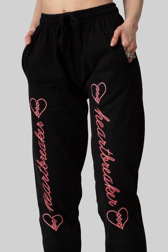 Heartbreaker Jogger Pants - Unisex-Long Clothing-Dark Fashion Clothing