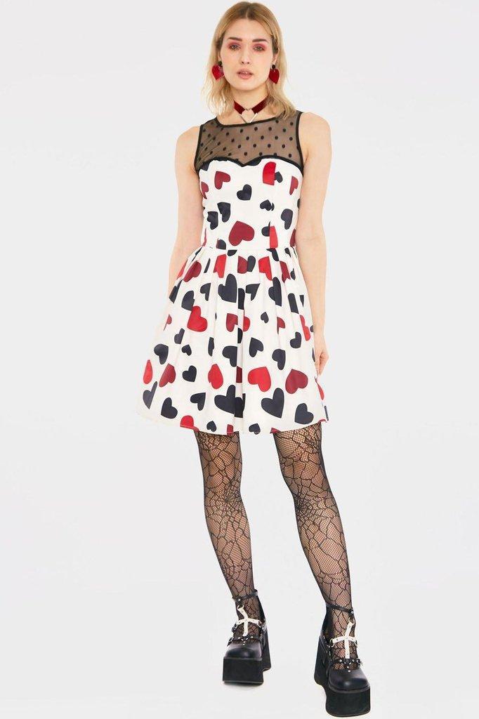 Hearts Desire Dress-Jawbreaker-Dark Fashion Clothing
