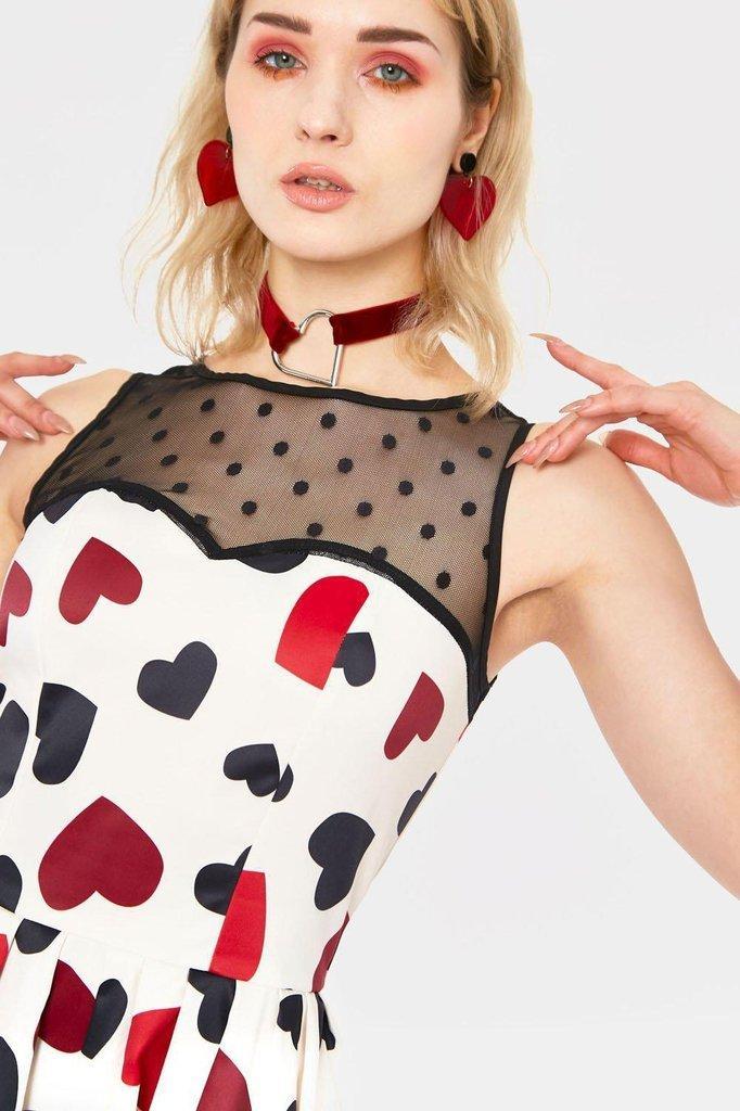 Hearts Desire Dress-Jawbreaker-Dark Fashion Clothing