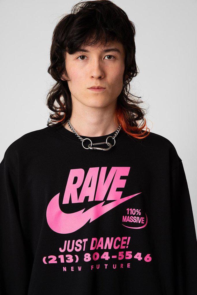 Illegal Rave Sweatshirt - Unisex-Long Clothing-Dark Fashion Clothing
