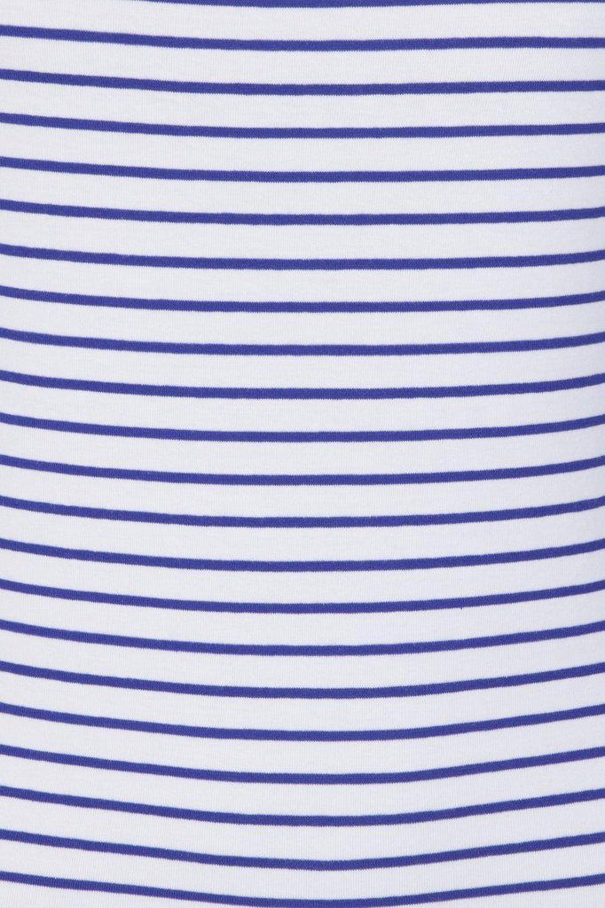 Italy Sail Stripe Top-Banned-Dark Fashion Clothing