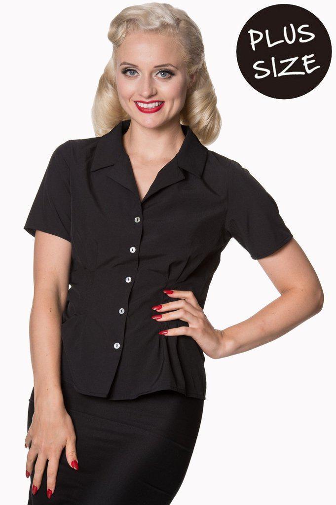 Ladies Blouse-Banned-Dark Fashion Clothing