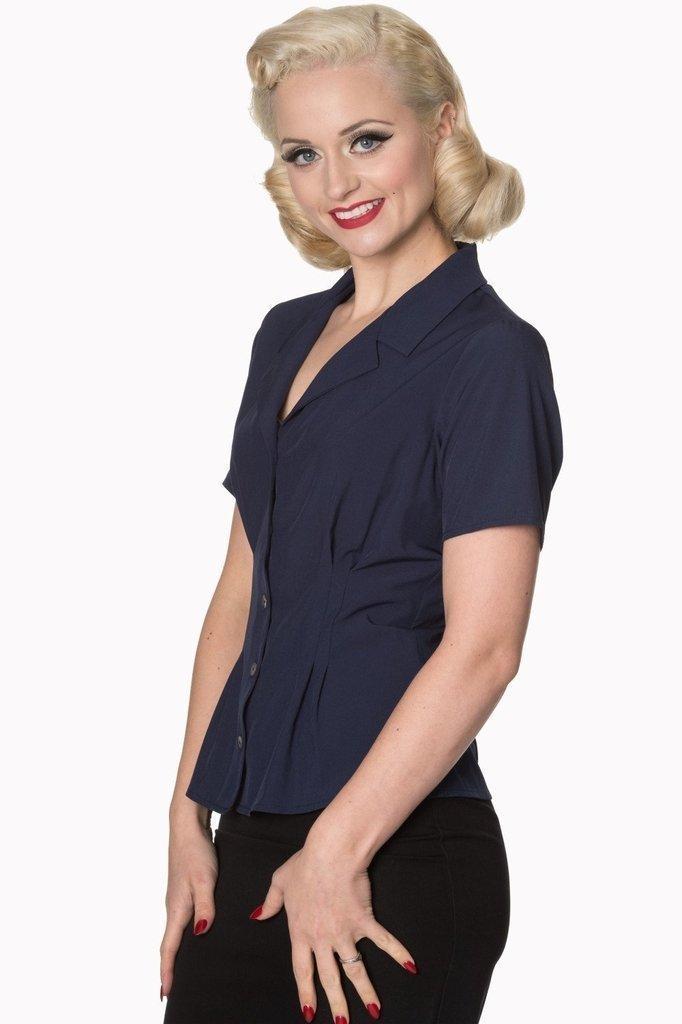 Ladies Blouse-Banned-Dark Fashion Clothing