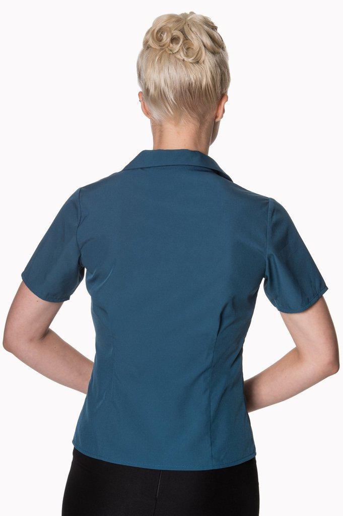 Ladies Blouse-Banned-Dark Fashion Clothing