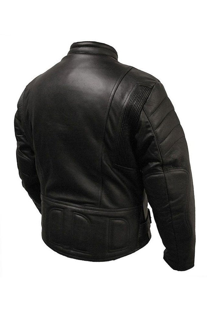 Limo Biker Jacket-Skintan Leather-Dark Fashion Clothing