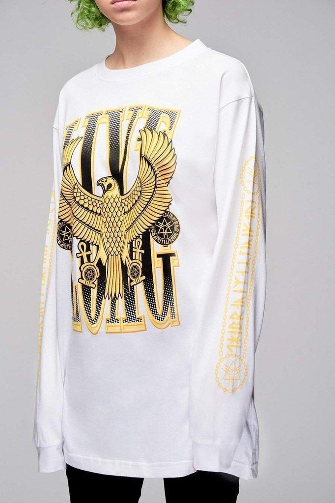 Live Long Eagle Unisex Long Sleeve T-Shirt-Long Clothing-Dark Fashion Clothing