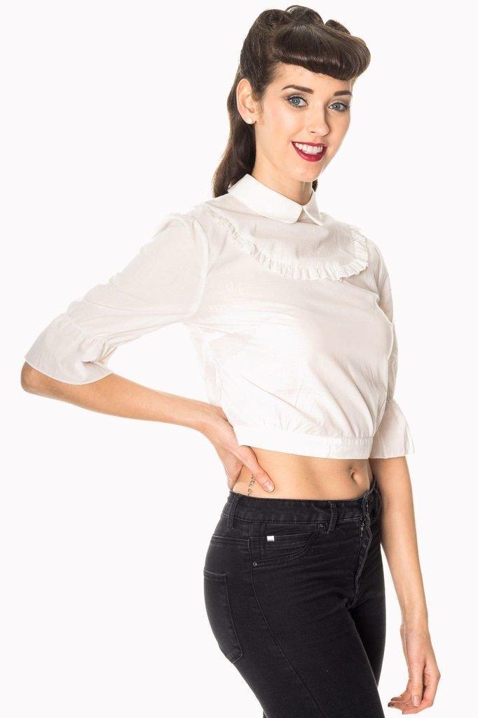 Lotus Blouse-Banned-Dark Fashion Clothing