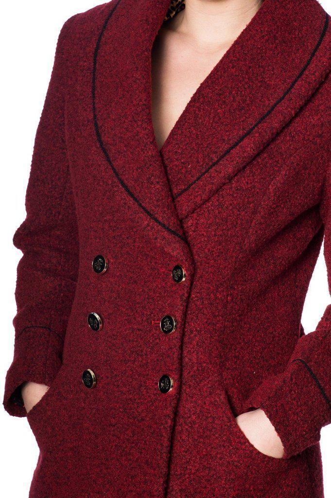 Lovely Laura Coat-Banned-Dark Fashion Clothing