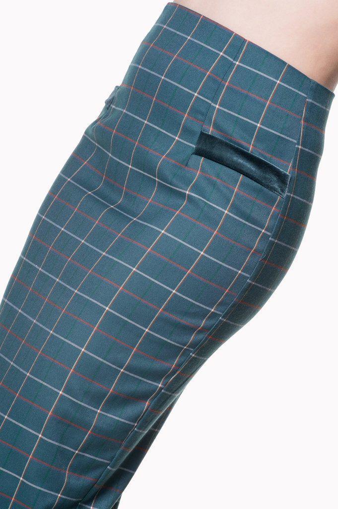 Maddy Plus Size Pencil Skirt-Banned-Dark Fashion Clothing