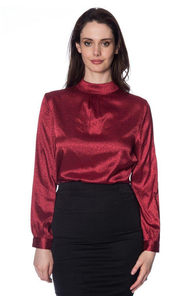 Natalie Blouse-Banned-Dark Fashion Clothing