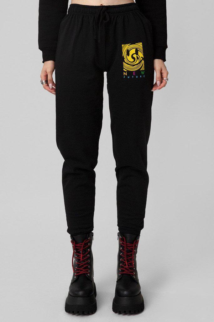 New Ftr Smiley - Bottoms - Unisex-Long Clothing-Dark Fashion Clothing