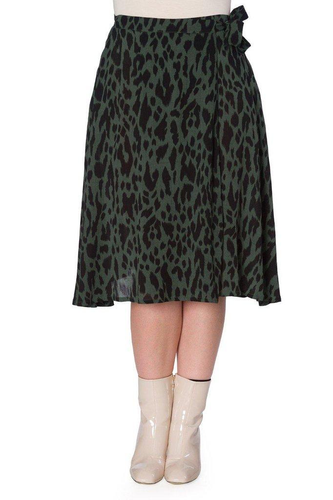 New York Loft Skirt-Banned-Dark Fashion Clothing