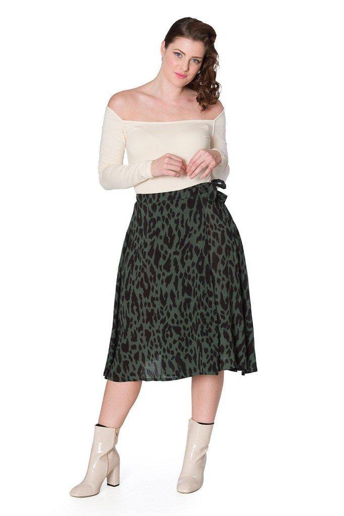 New York Loft Skirt-Banned-Dark Fashion Clothing