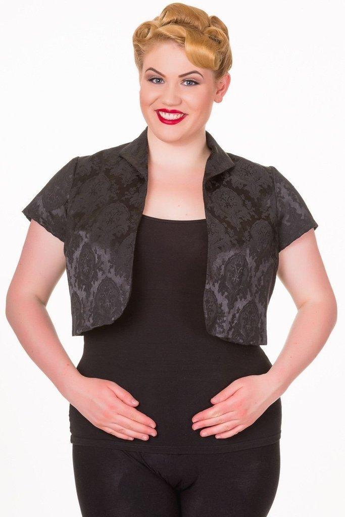 Off The Night Bolero Plus Sizes-Banned-Dark Fashion Clothing