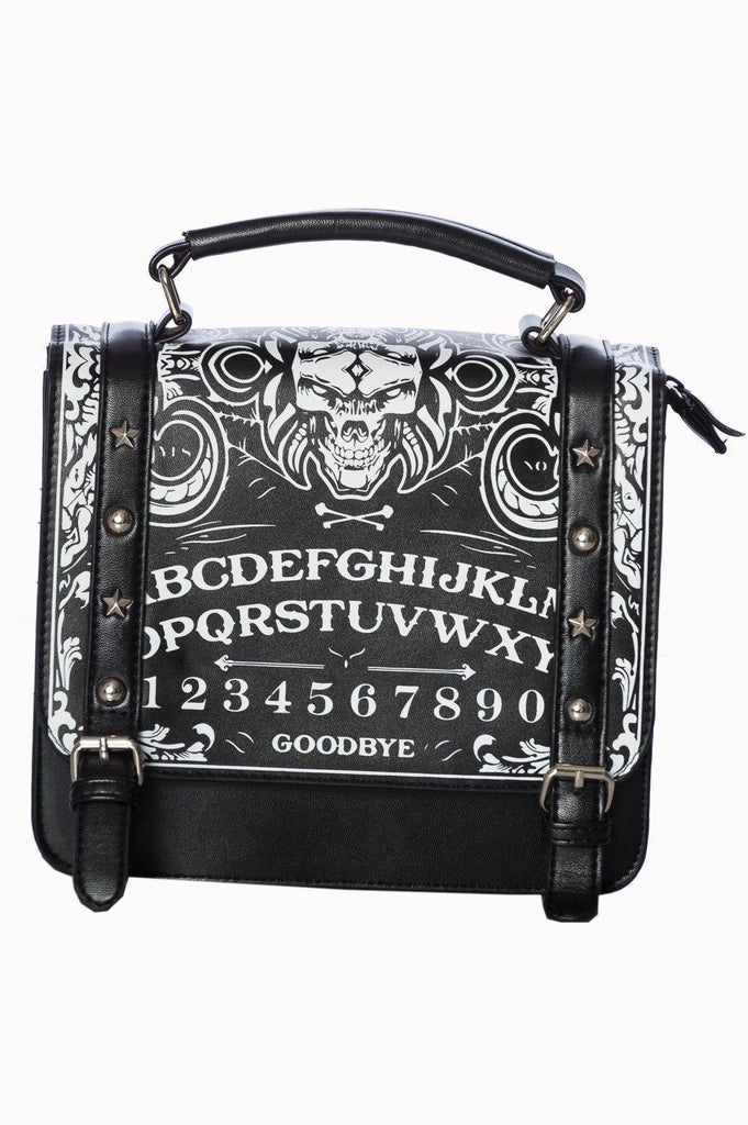 Ouija Small Satchel Bag-Banned-Dark Fashion Clothing