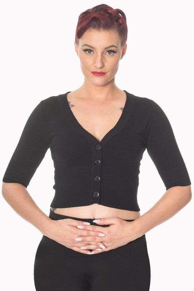 Overload Cardigan-Banned-Dark Fashion Clothing