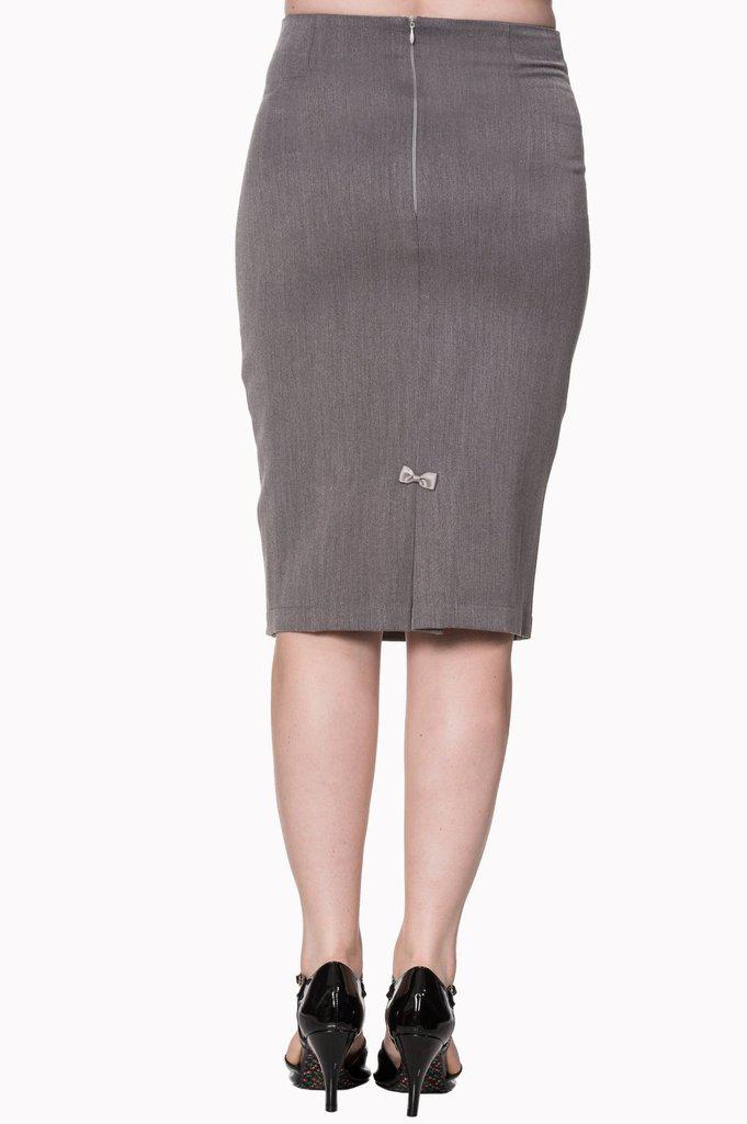 Paula Bow Skirt-Banned-Dark Fashion Clothing