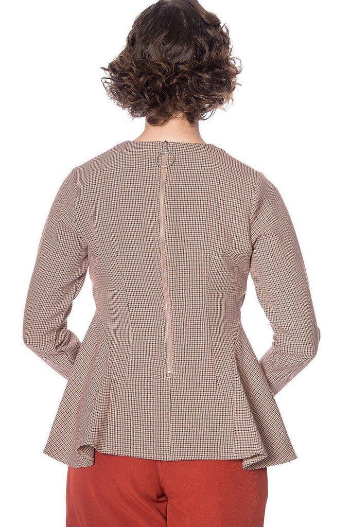 Peplum Dream Top-Banned-Dark Fashion Clothing