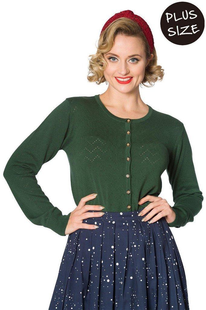 Piontelle Knit Cardigan-Banned-Dark Fashion Clothing