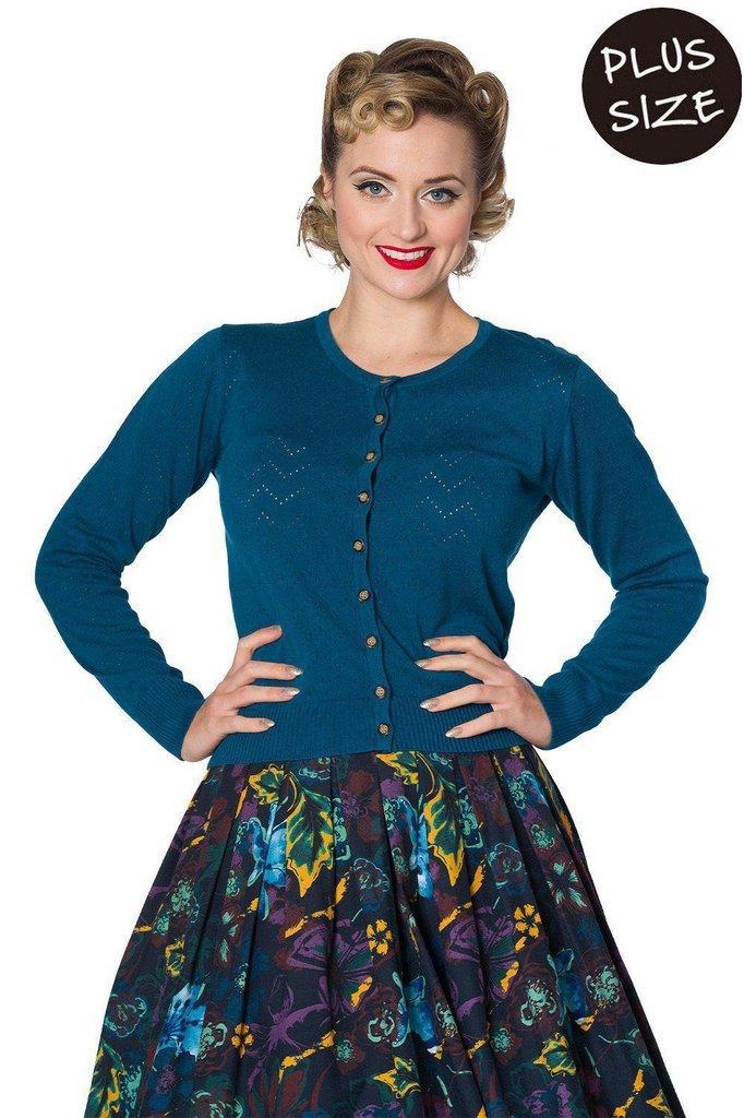 Piontelle Knit Cardigan-Banned-Dark Fashion Clothing