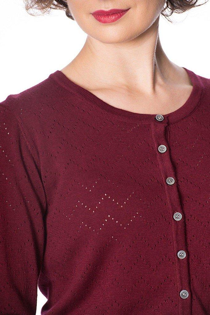 Piontelle Knit Cardigan-Banned-Dark Fashion Clothing