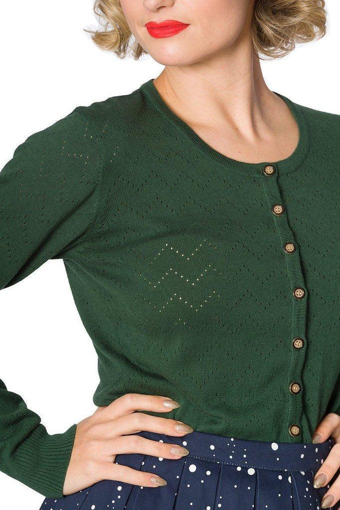 Piontelle Knit Cardigan-Banned-Dark Fashion Clothing