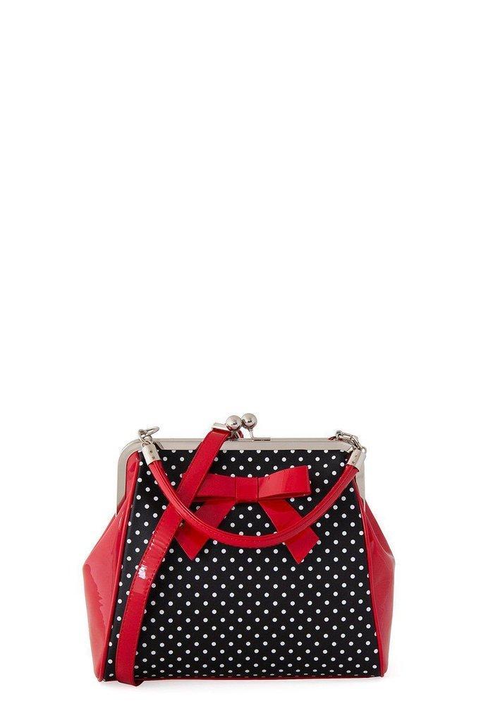 Polka Starr Handbag-Banned-Dark Fashion Clothing