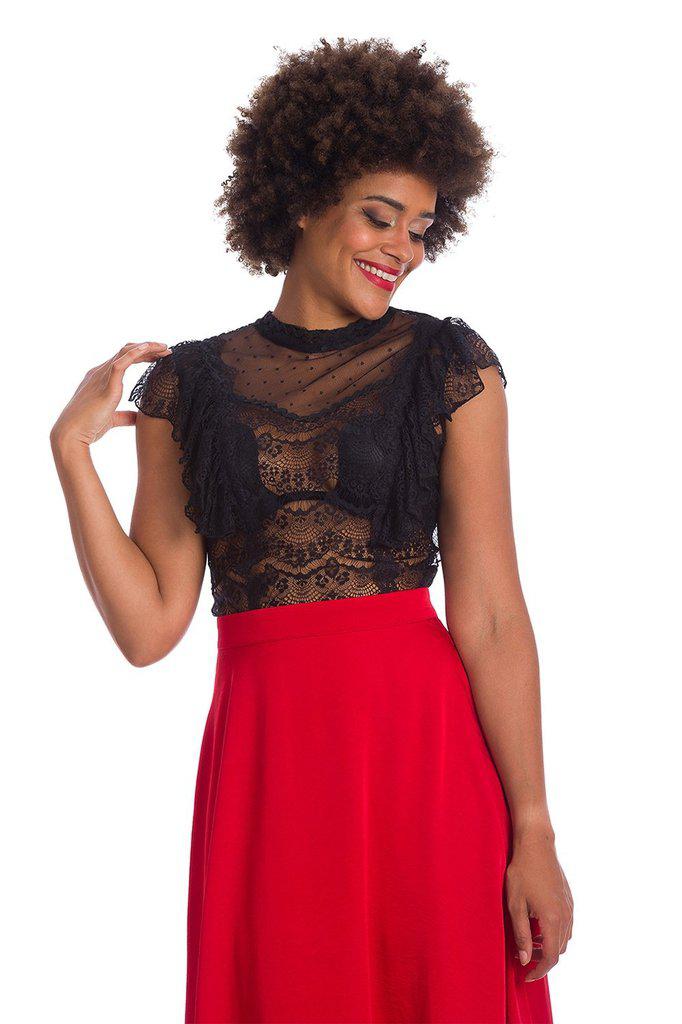 Romance Top-Banned-Dark Fashion Clothing