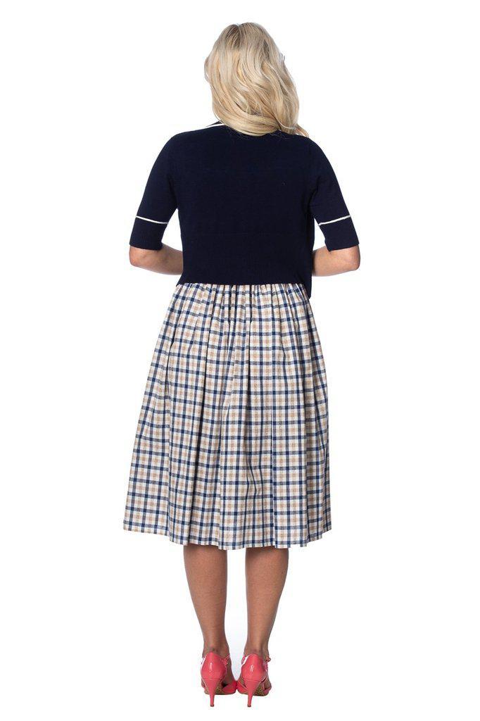 Sail Away Embroidery Cardigan-Banned-Dark Fashion Clothing