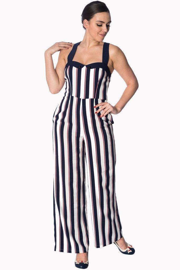 Set Sail Playsuit-Banned-Dark Fashion Clothing