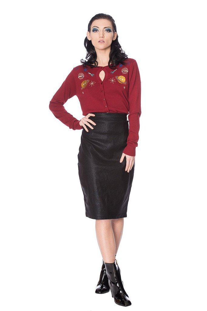 Shine On Skirt-Banned-Dark Fashion Clothing