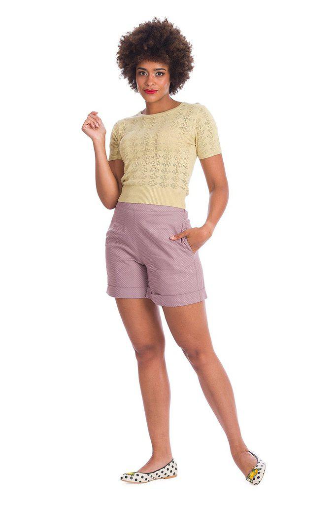 Spot Perfection Shorts-Banned-Dark Fashion Clothing