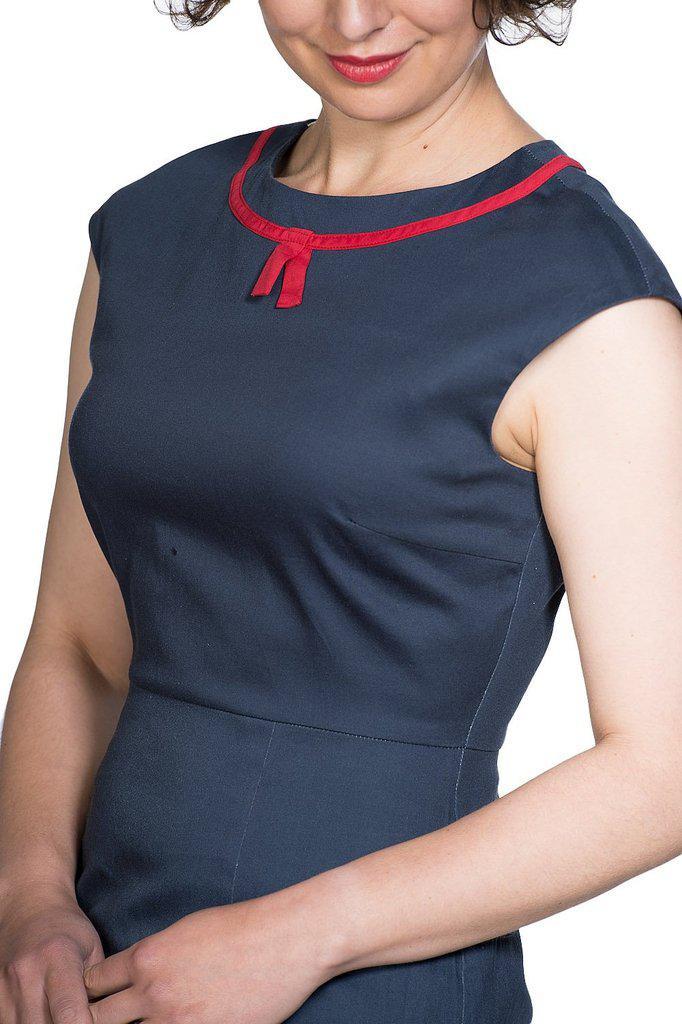 Summer Sail Pencil Dress-Banned-Dark Fashion Clothing