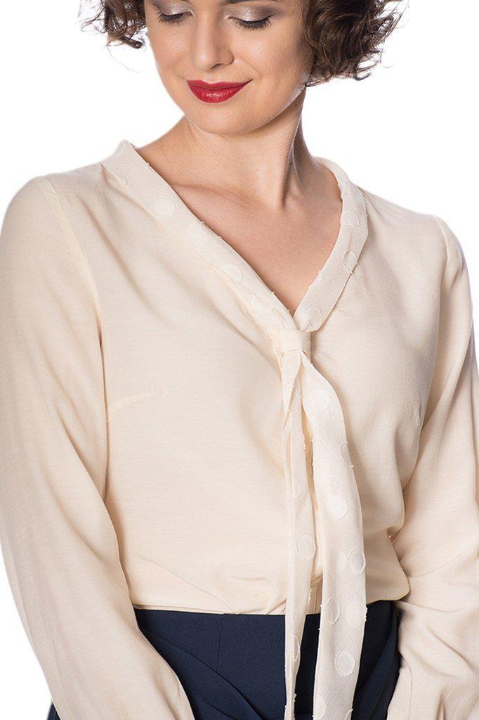 The Betty Ruffle Blouse-Banned-Dark Fashion Clothing