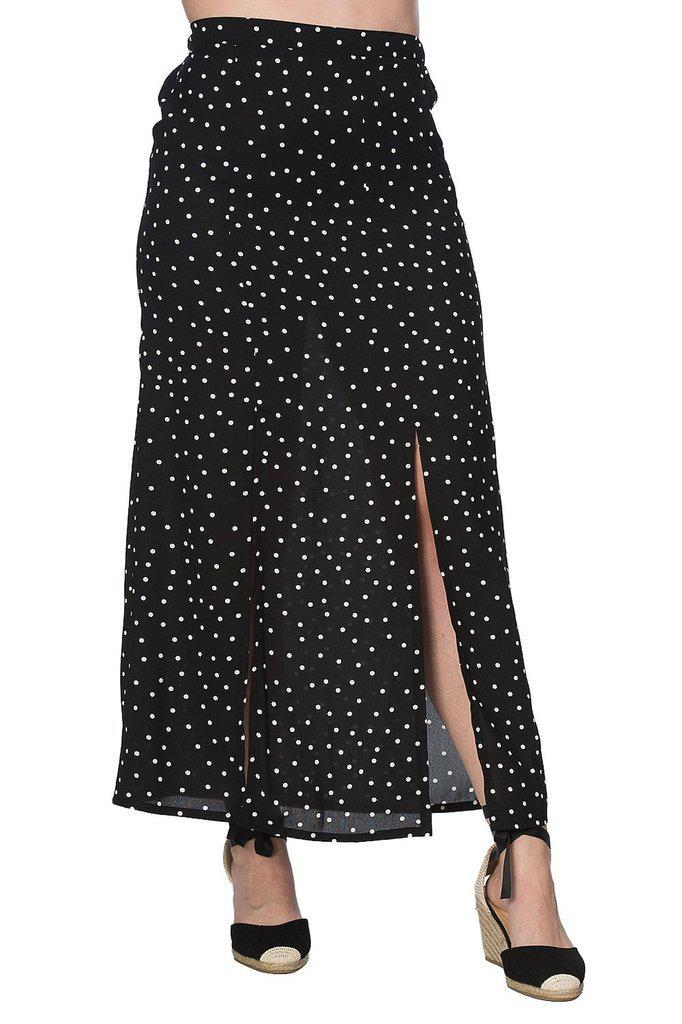 The Polly Polka Skirt-Banned-Dark Fashion Clothing