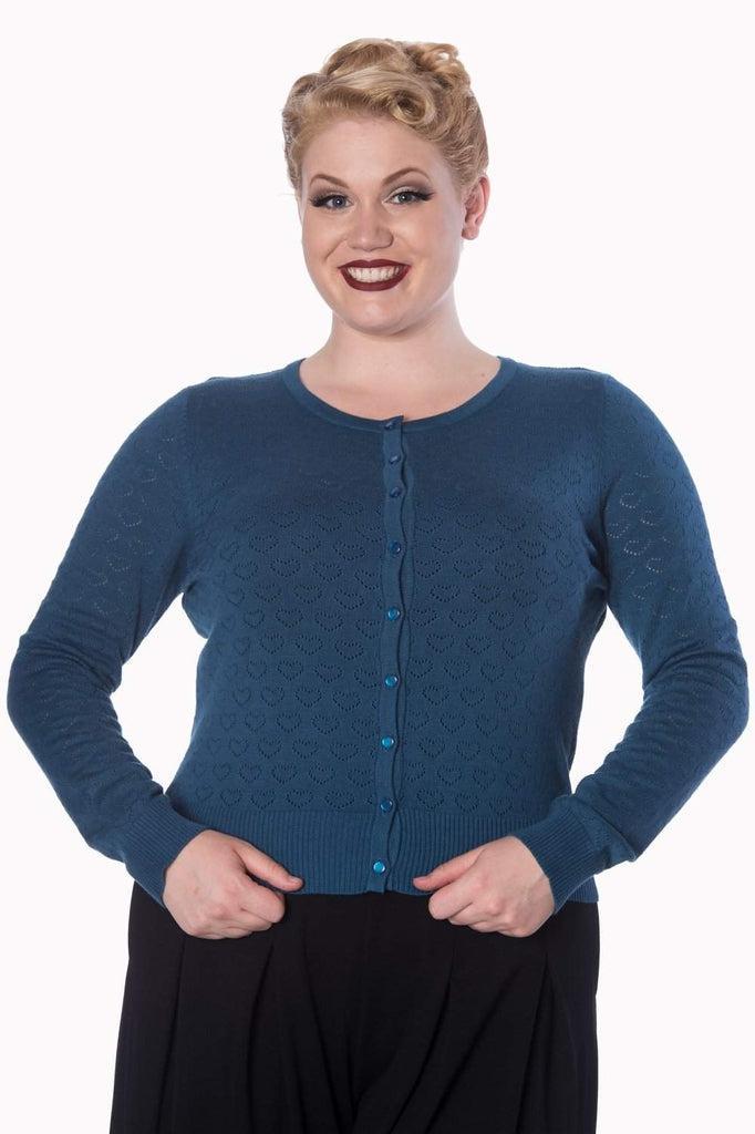 Up & Way Plus Size Cardigan-Banned-Dark Fashion Clothing