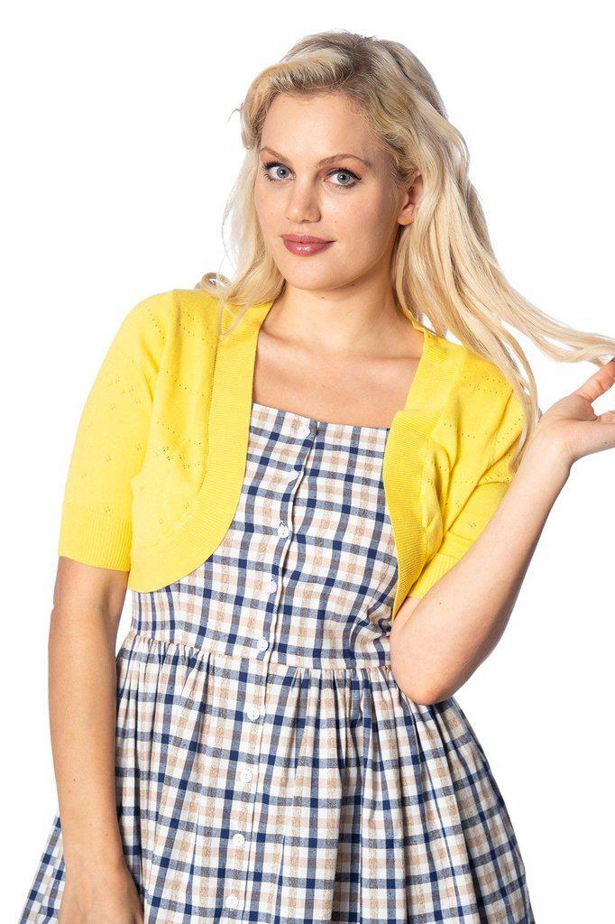 Vintage Bolero - CBO55000-Banned-Dark Fashion Clothing