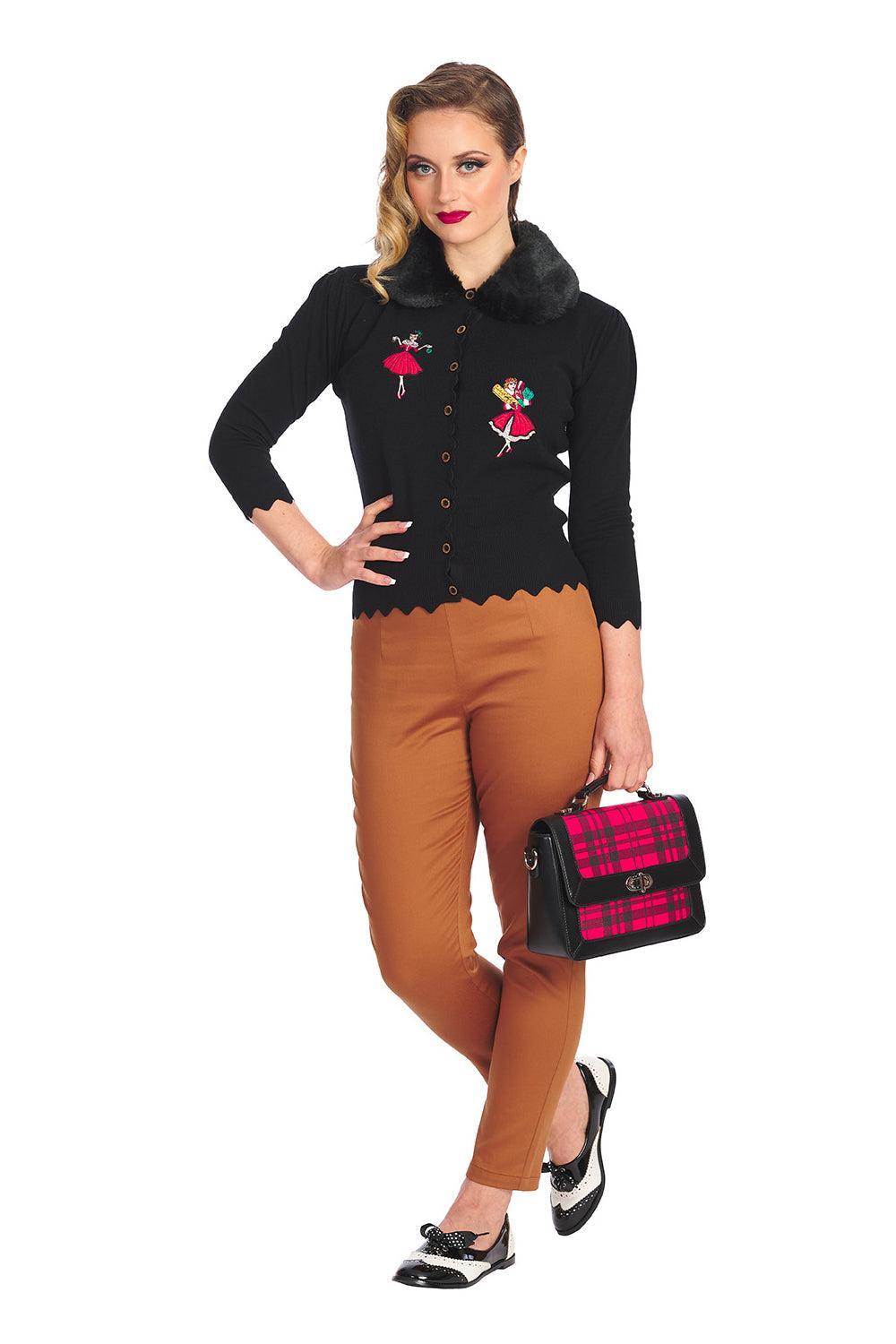 Vintage Christmas Holiday Cardigan