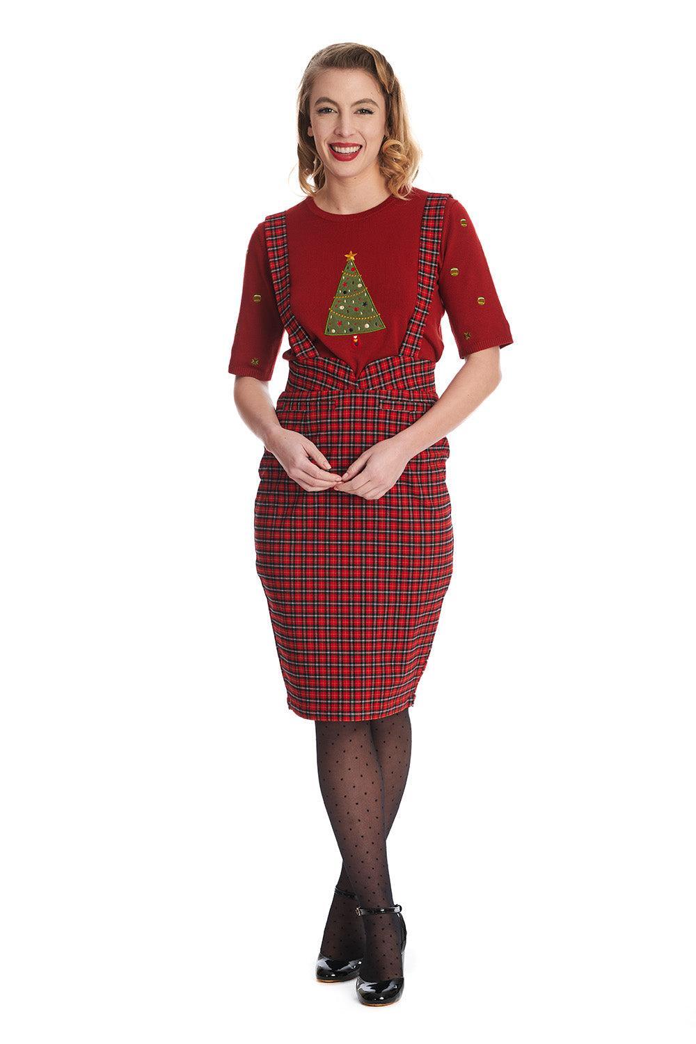 Scandi Tree Holiday Cheer Jumper
