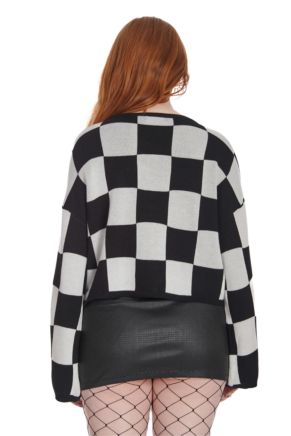 Black & White Seraphins Knitted Jumper