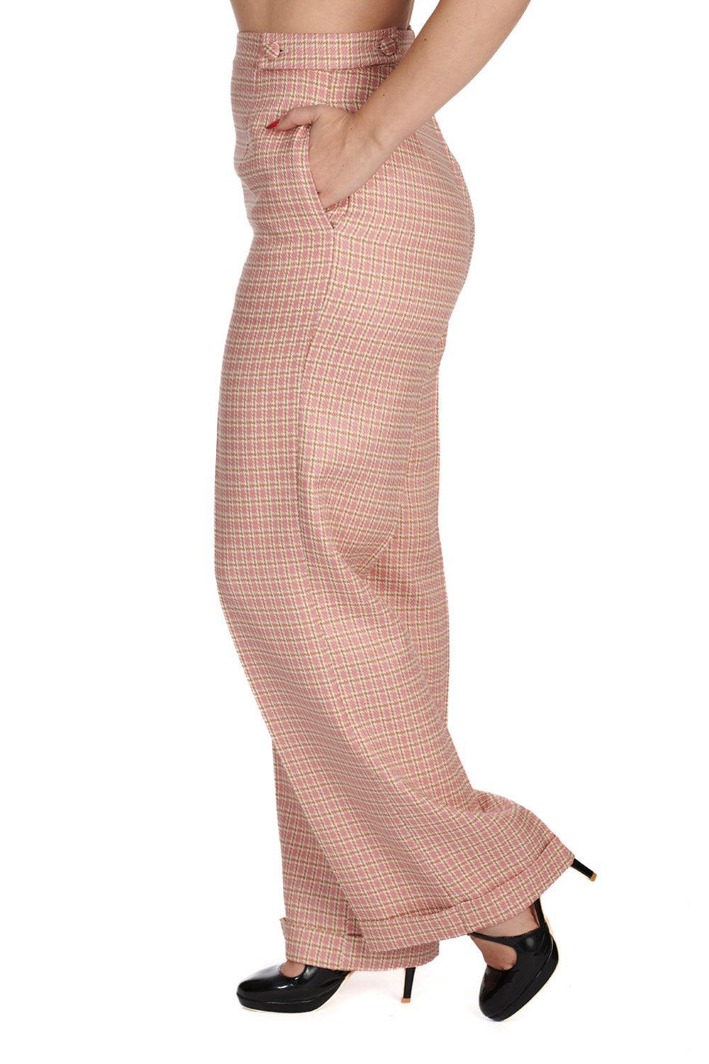 Ruby Check Trousers