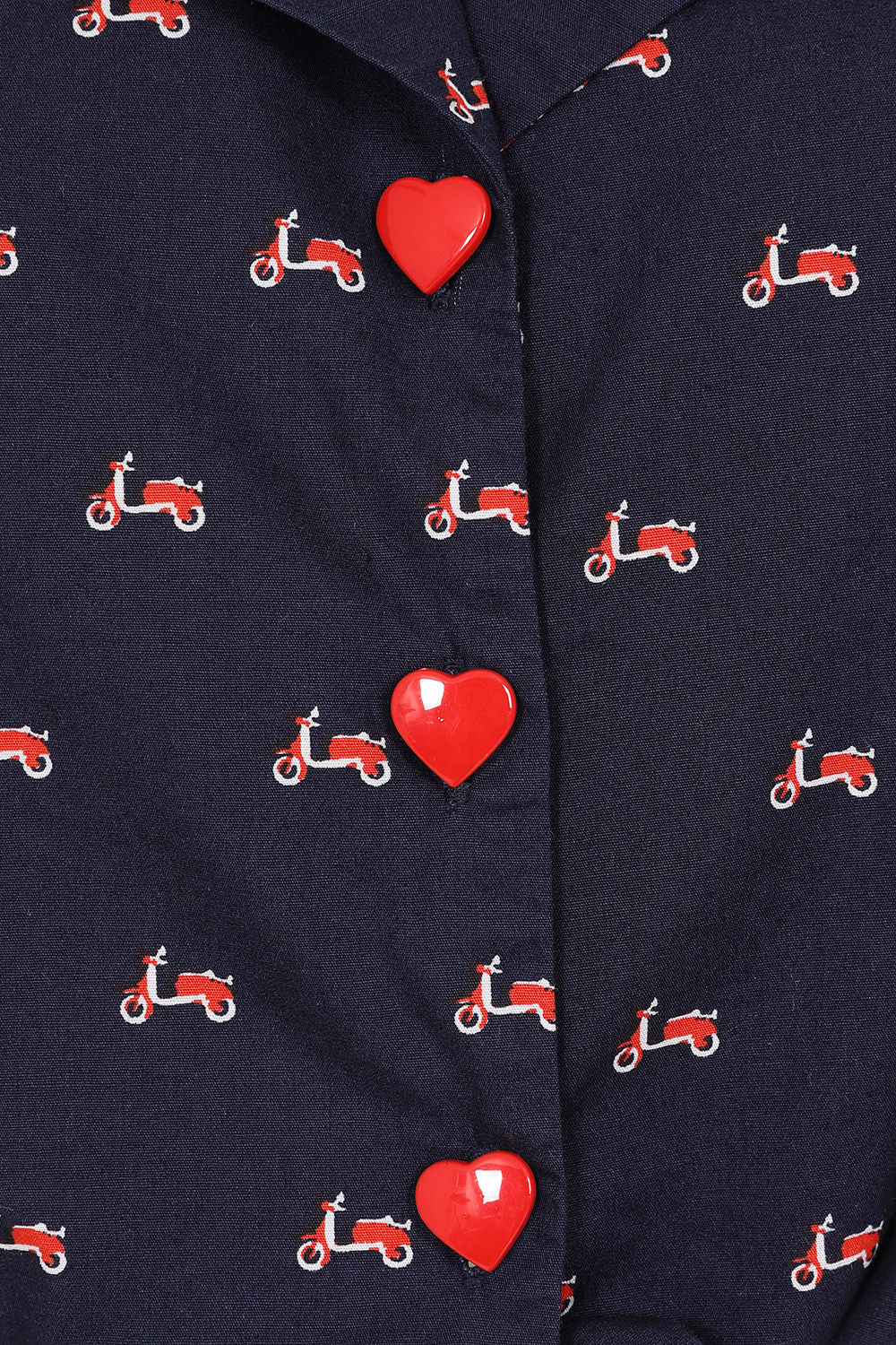 Navy Sandy Vespa Blouse